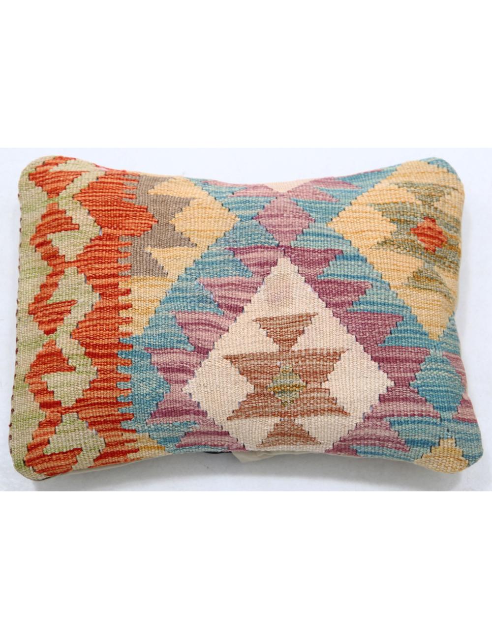 Hand Woven Tribal  Wool Pillow - 1'0'' x 1'5''