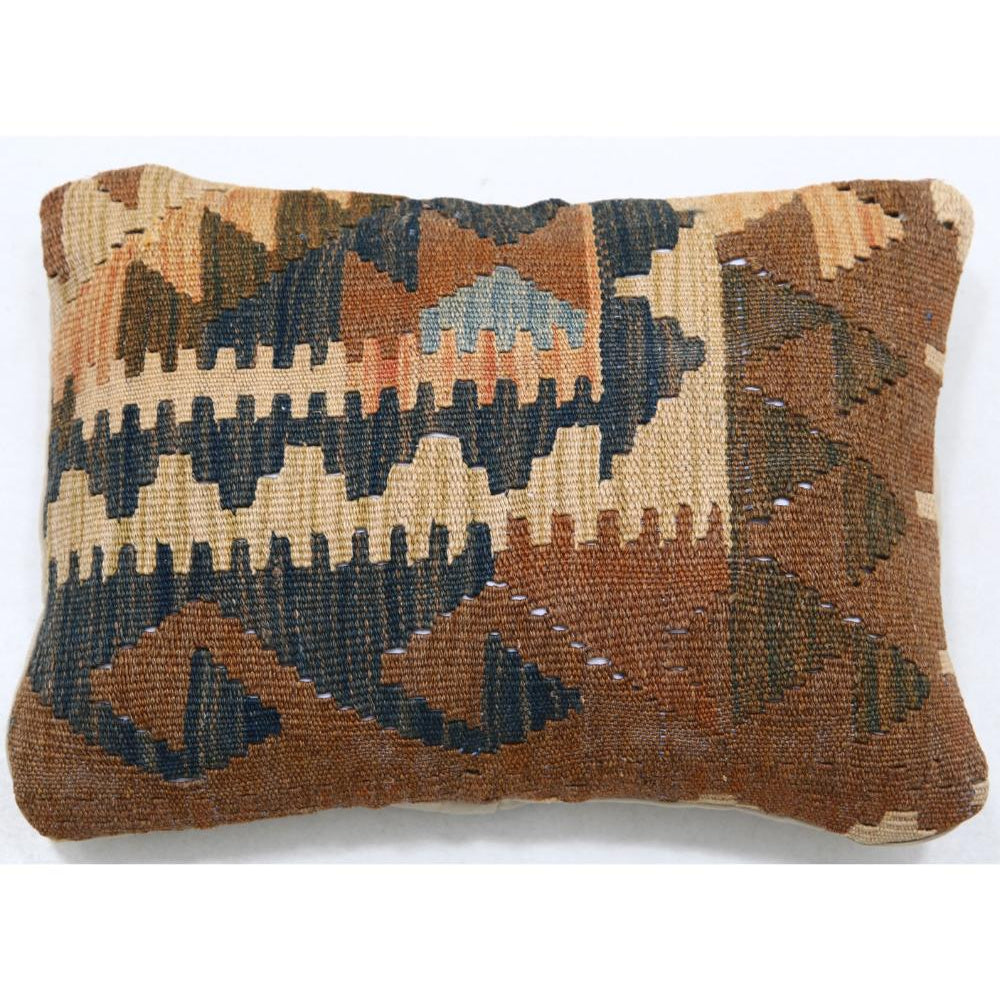 Hand Woven Tribal  Wool Pillow - 1'0'' x 1'5''