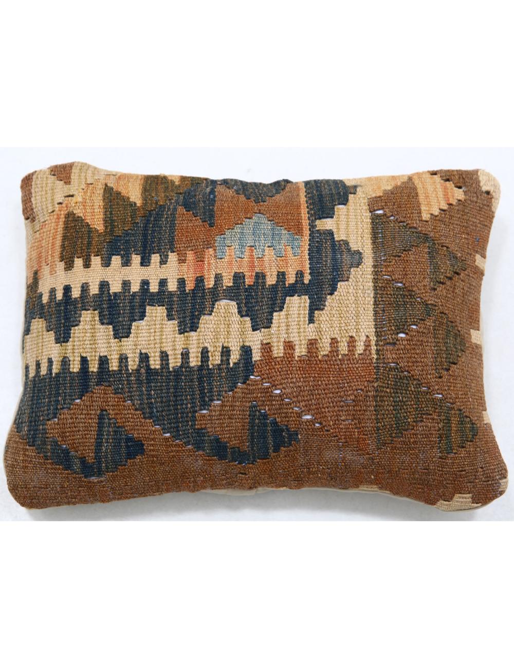 Hand Woven Tribal  Wool Pillow - 1&#39;0&#39;&#39; x 1&#39;5&#39;&#39;