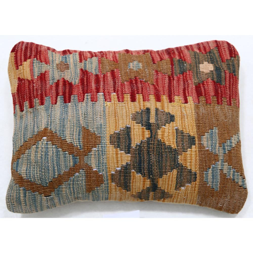 Hand Woven Tribal  Wool Pillow - 1'0'' x 1'5''
