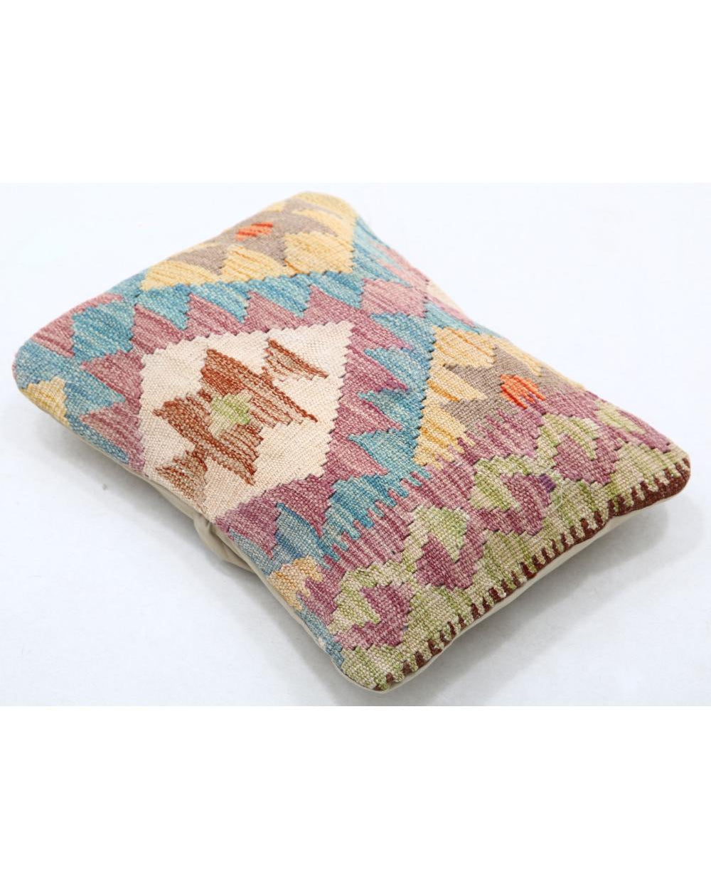 Hand Woven Tribal  Wool Pillow - 1'0'' x 1'5''