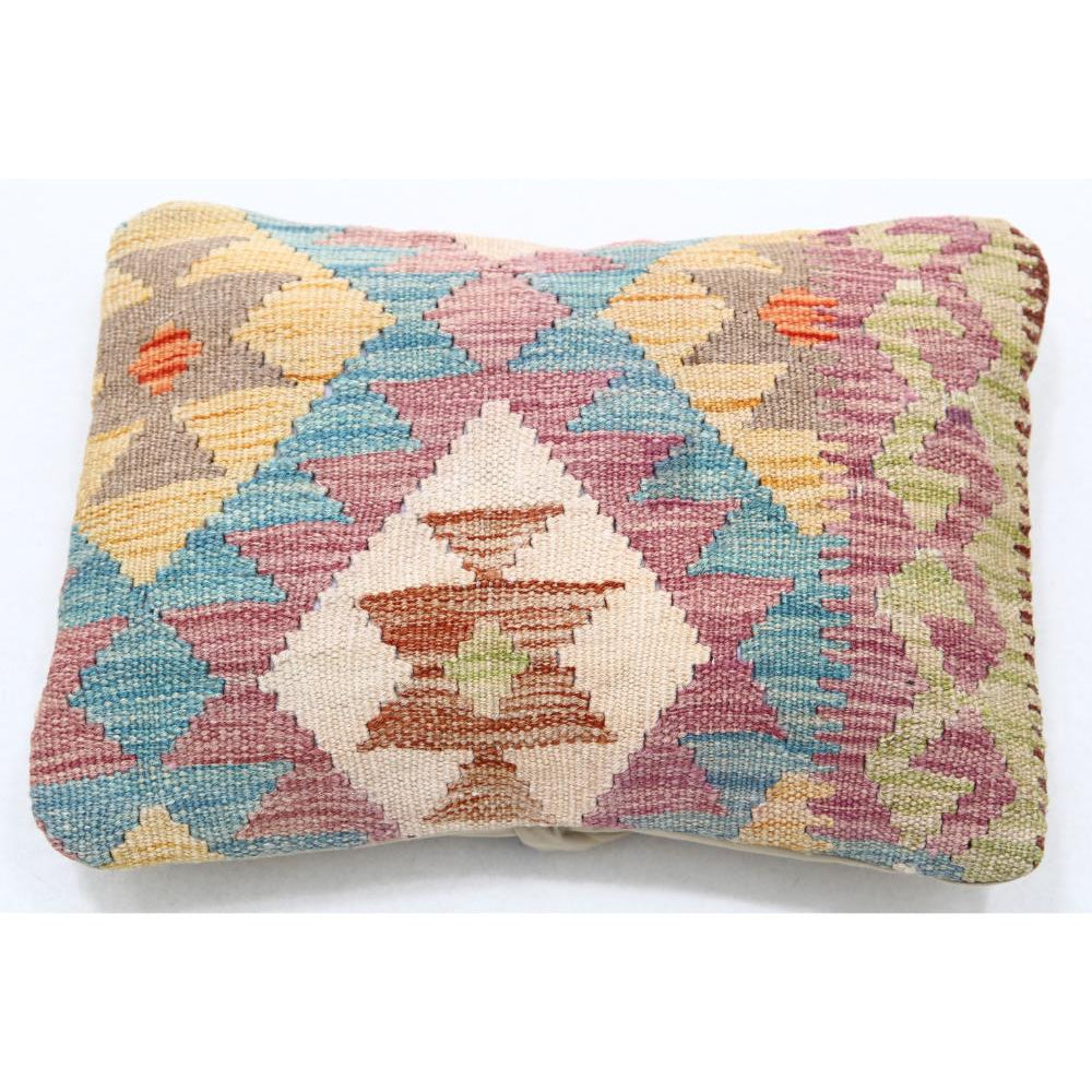 Hand Woven Tribal  Wool Pillow - 1'0'' x 1'5''