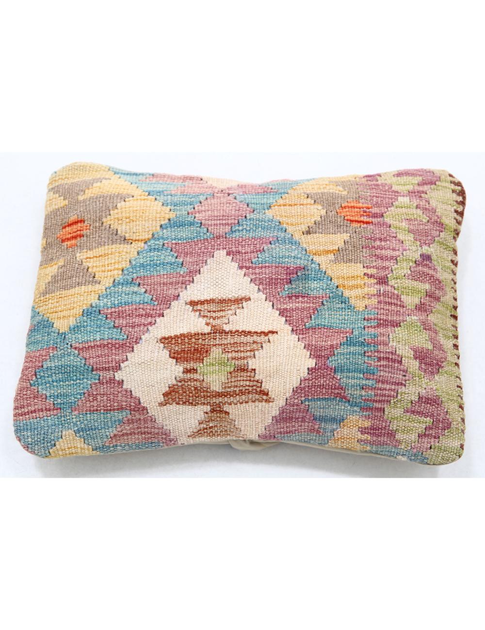 Hand Woven Tribal  Wool Pillow - 1'0'' x 1'5''