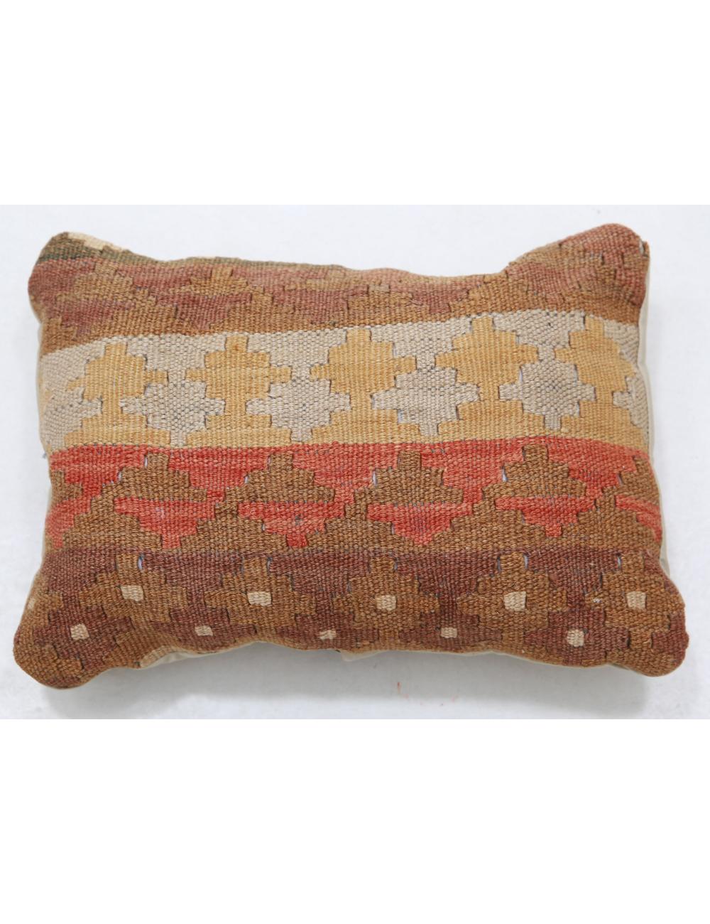 Hand Woven Tribal  Wool Pillow - 1'0'' x 1'5''