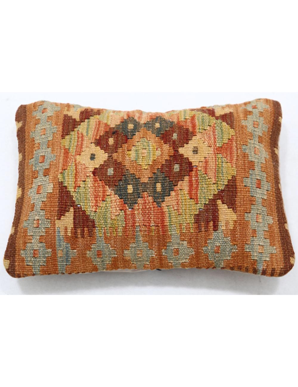 Hand Woven Tribal  Wool Pillow - 1'0'' x 1'5''