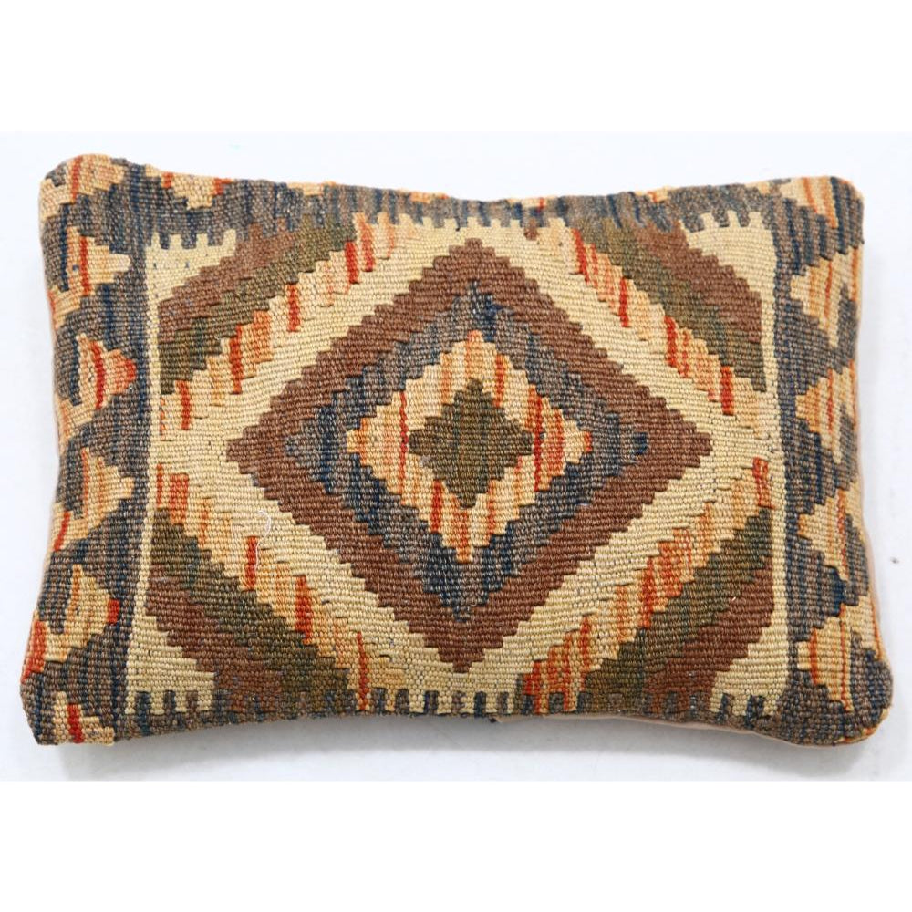 Hand Woven Tribal  Wool Pillow - 1'0'' x 1'5''