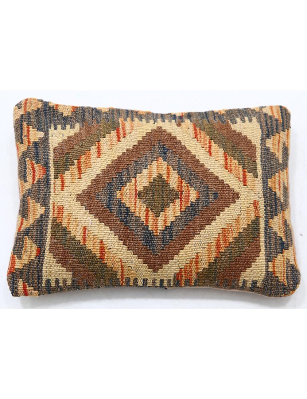Hand Woven Tribal  Wool Pillow - 1'0'' x 1'5''