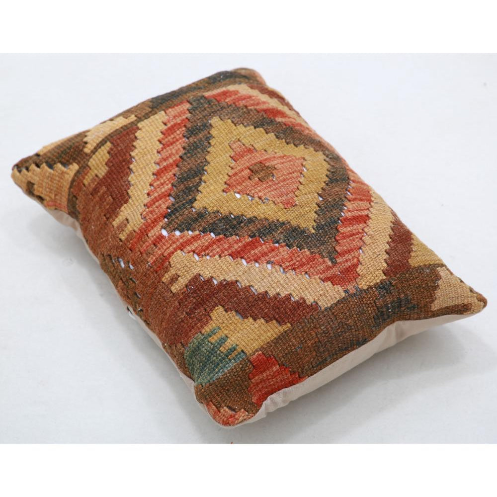 Hand Woven Tribal  Wool Pillow - 1'0'' x 1'5''