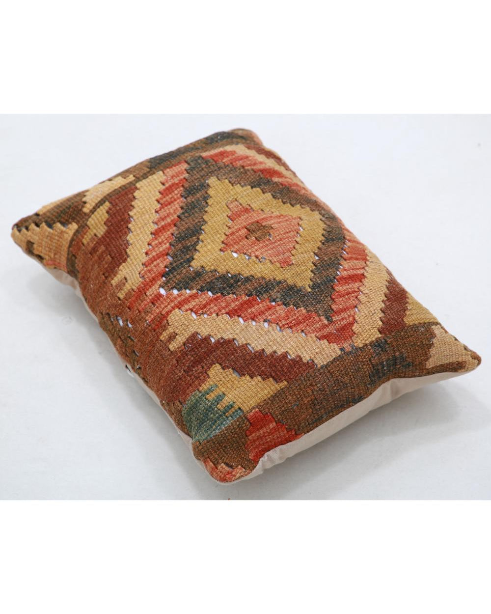 Hand Woven Tribal  Wool Pillow - 1'0'' x 1'5''