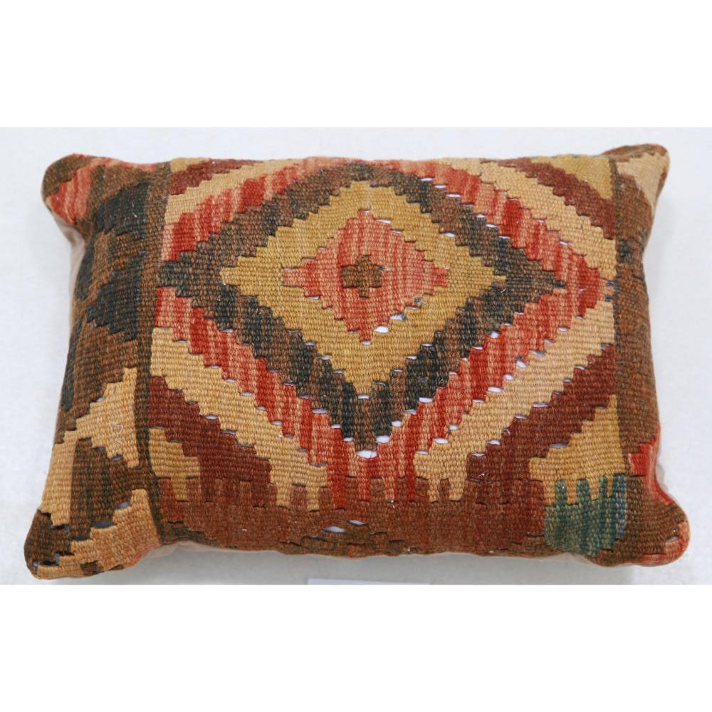 Hand Woven Tribal  Wool Pillow - 1'0'' x 1'5''