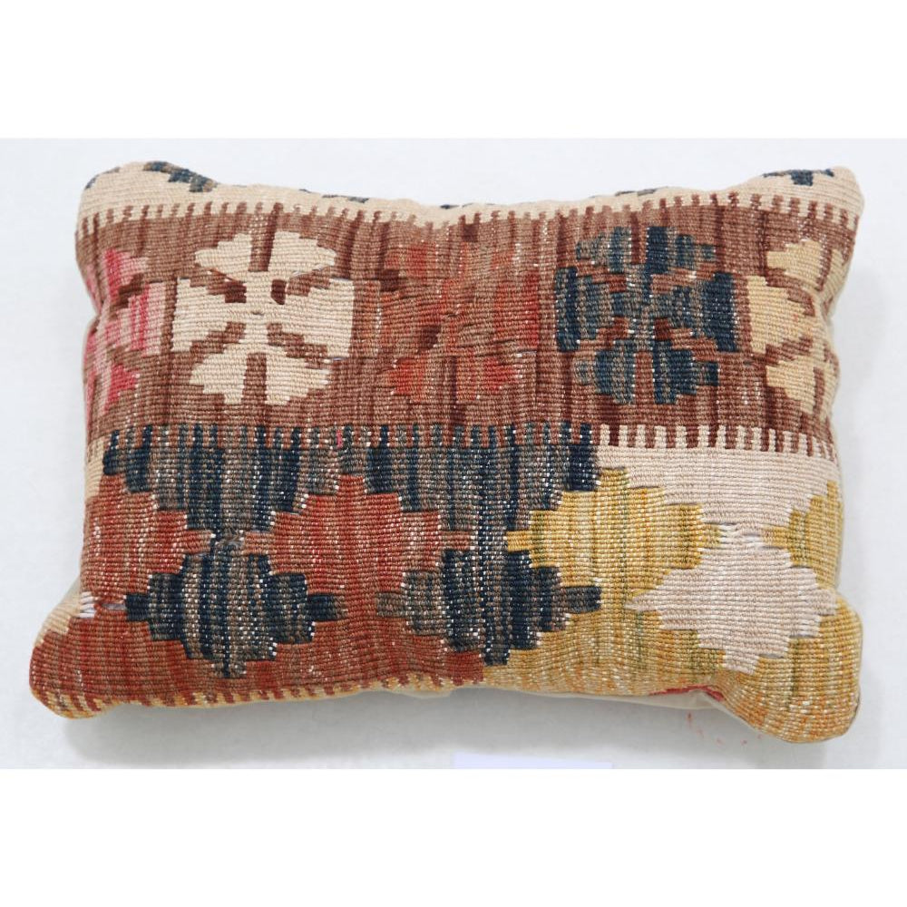 Hand Woven Tribal  Wool Pillow - 1'0'' x 1'5''