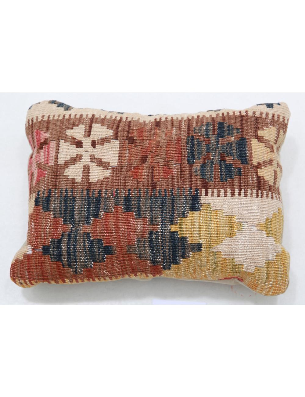 Hand Woven Tribal  Wool Pillow - 1'0'' x 1'5''