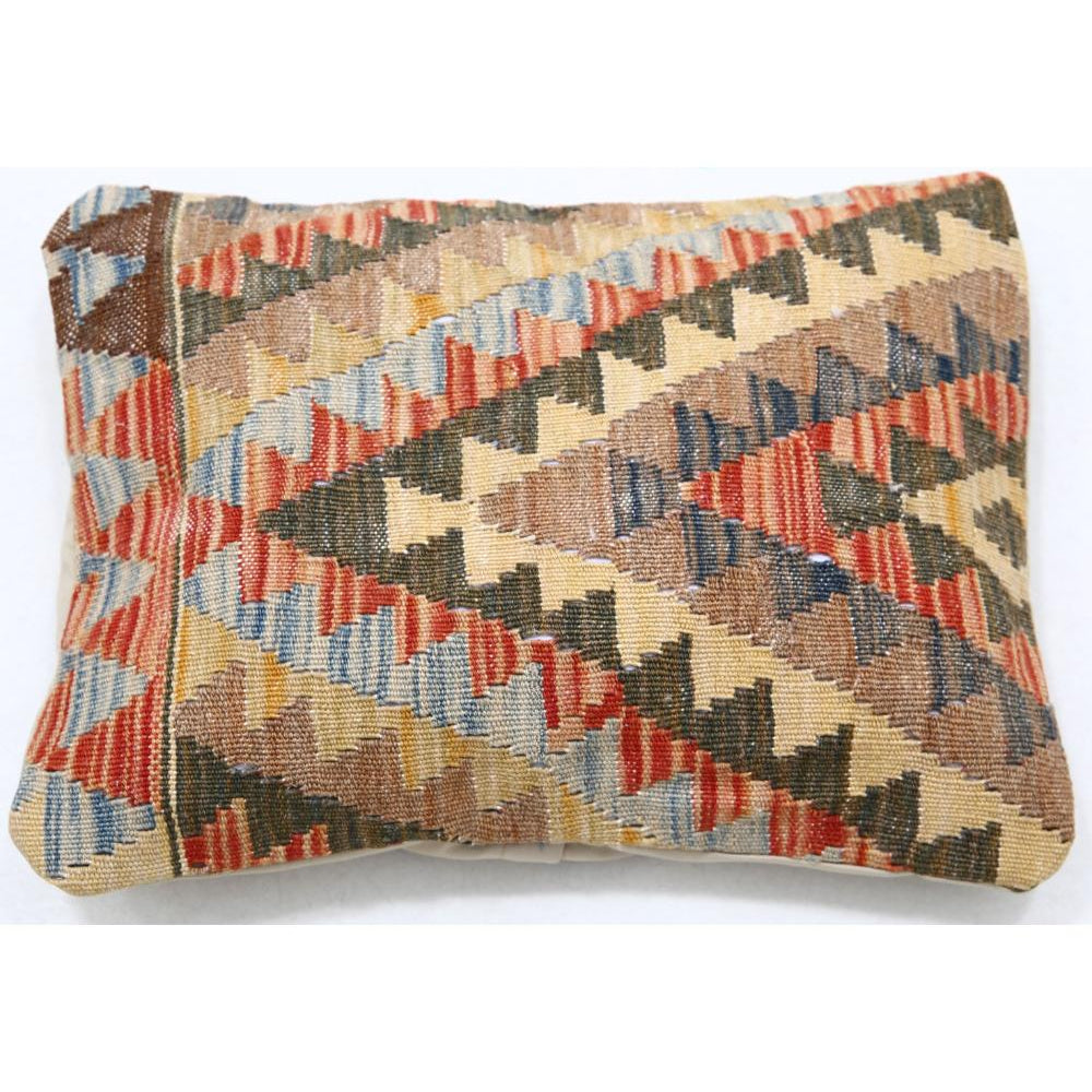 Hand Woven Tribal  Wool Pillow - 1'0'' x 1'5''