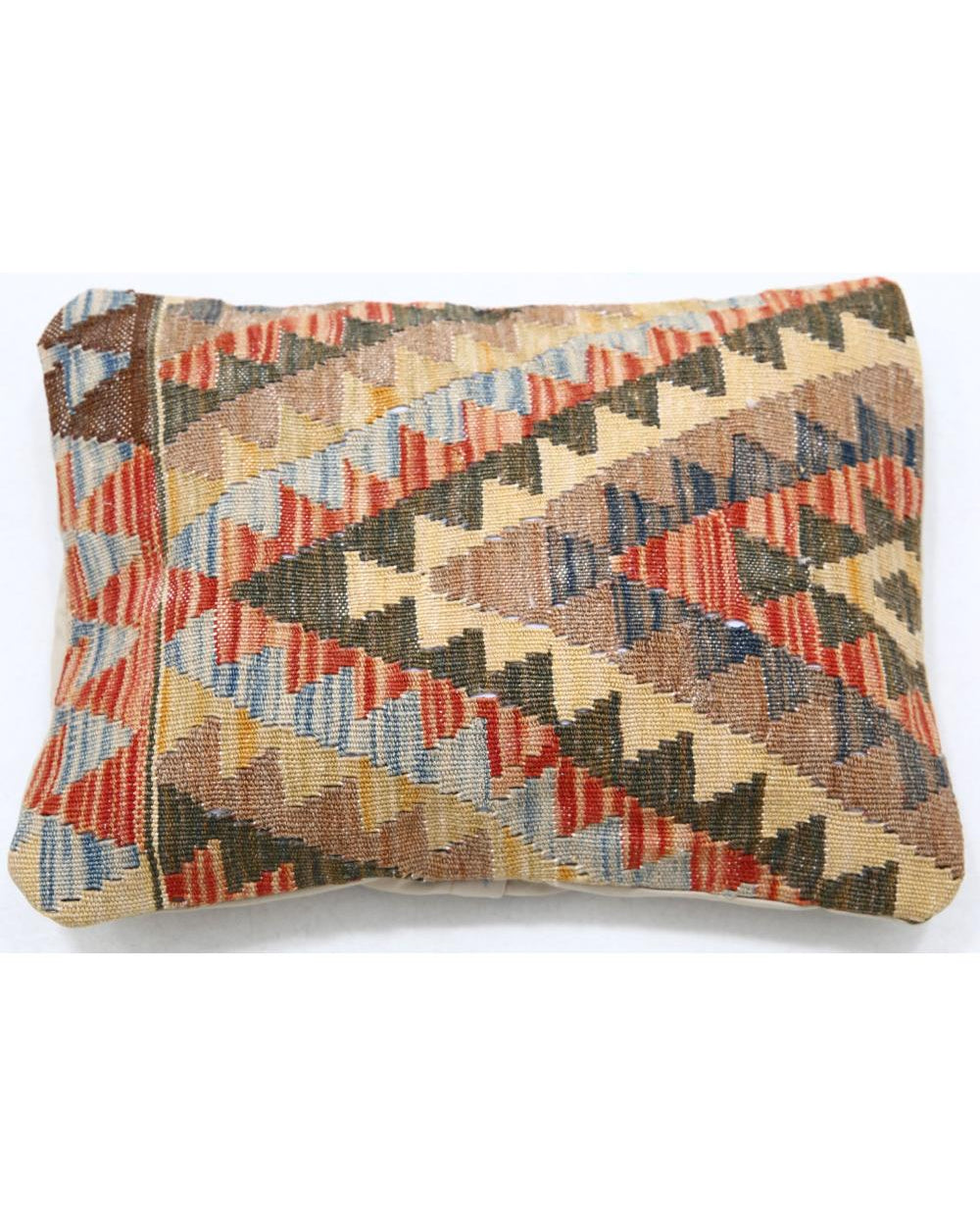 Hand Woven Tribal  Wool Pillow - 1'0'' x 1'5''