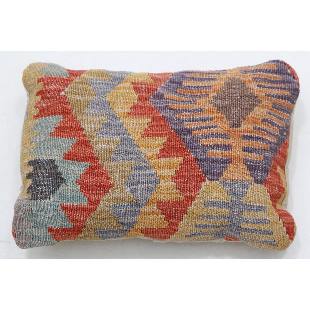 Hand Woven Tribal  Wool Pillow - 1'0'' x 1'5''