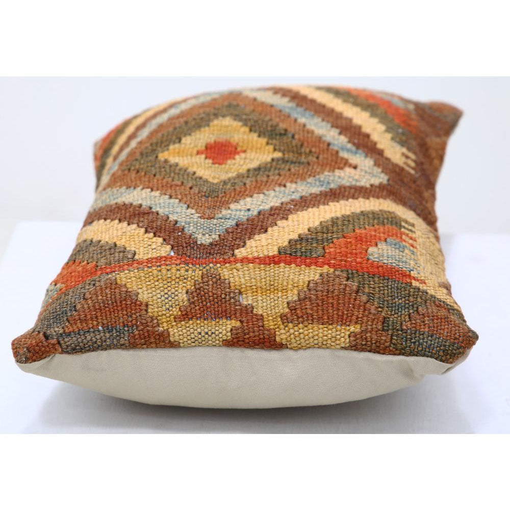 Hand Woven Tribal  Wool Pillow - 1'0'' x 1'5''