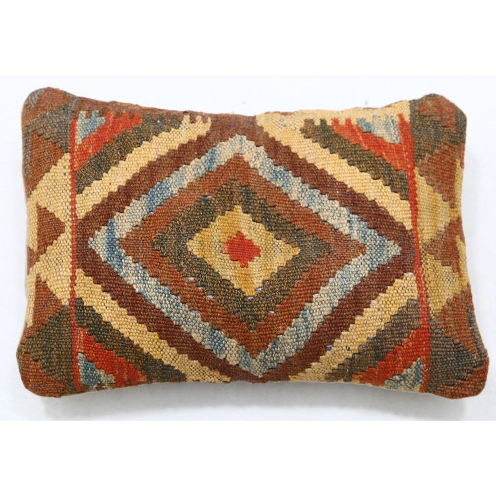 Hand Woven Tribal  Wool Pillow - 1'0'' x 1'5''
