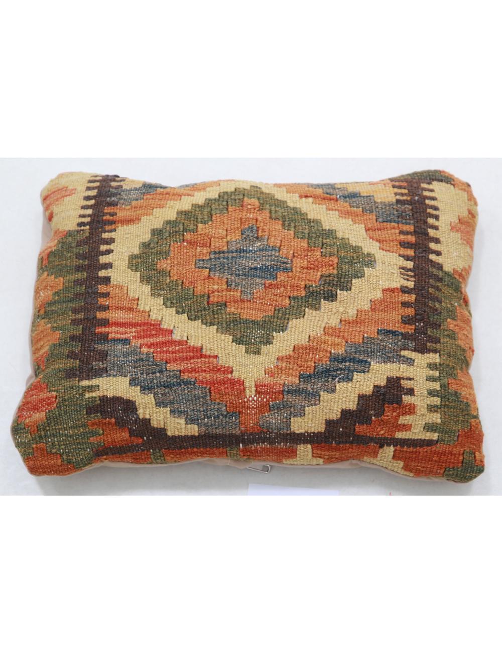 Hand Woven Tribal  Wool Pillow - 1'0'' x 1'5''