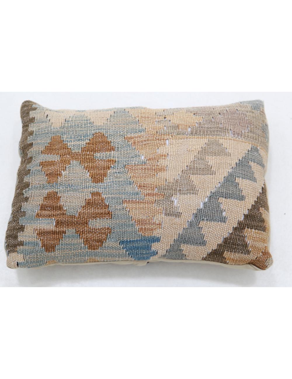 Hand Woven Tribal  Wool Pillow - 1'0'' x 1'5''
