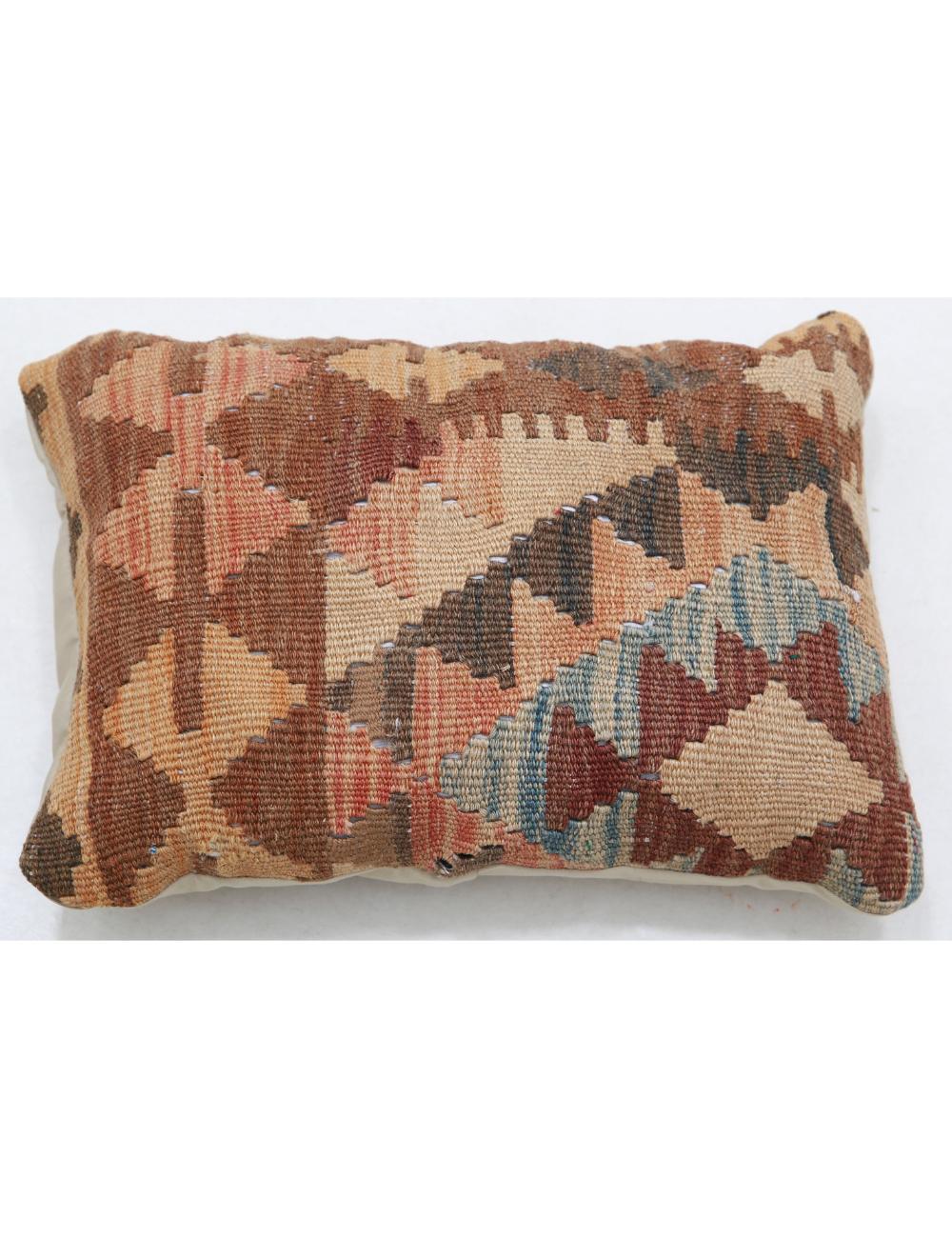 Hand Woven Tribal  Wool Pillow - 1'0'' x 1'5''