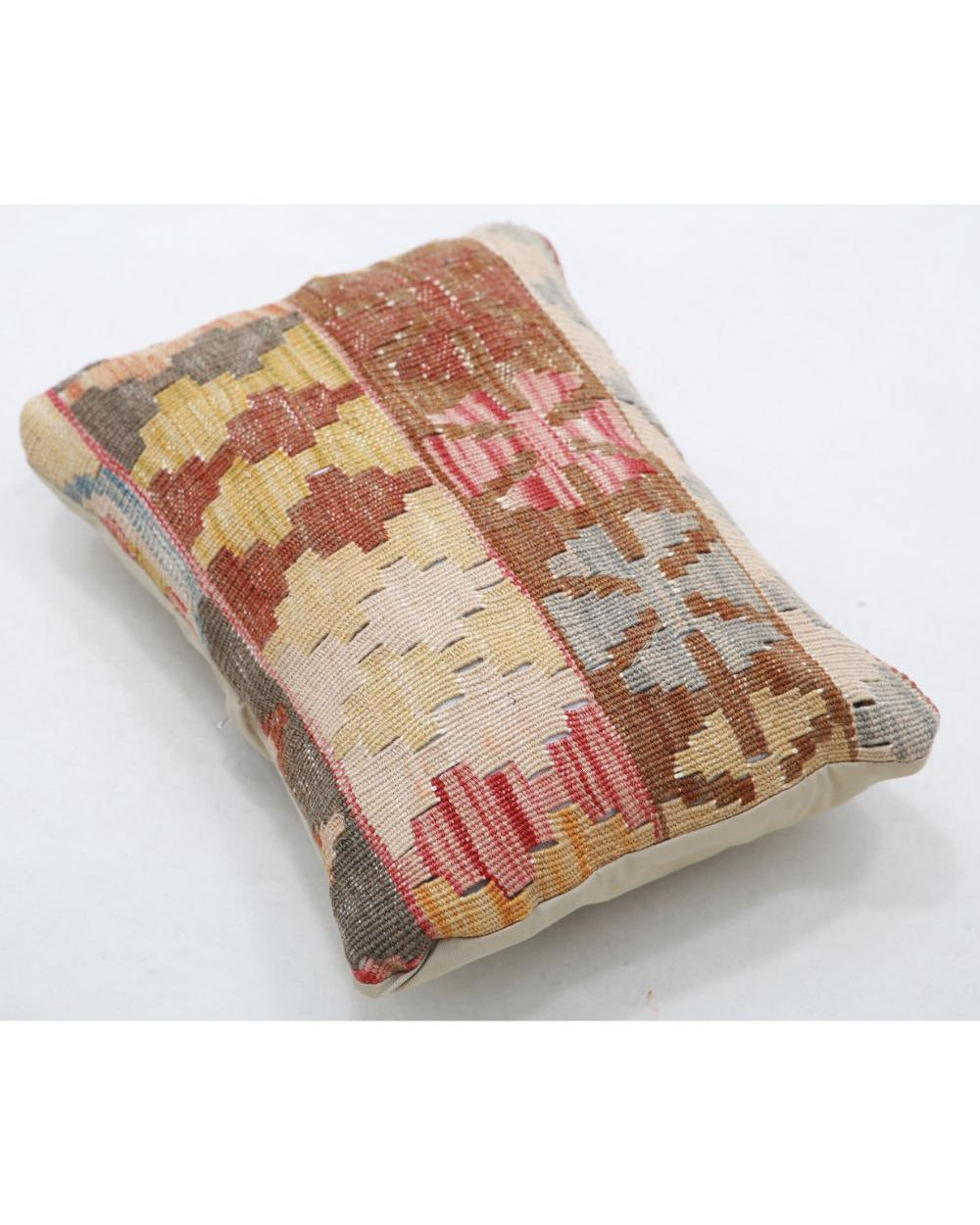 Hand Woven Tribal  Wool Pillow - 1'0'' x 1'5''