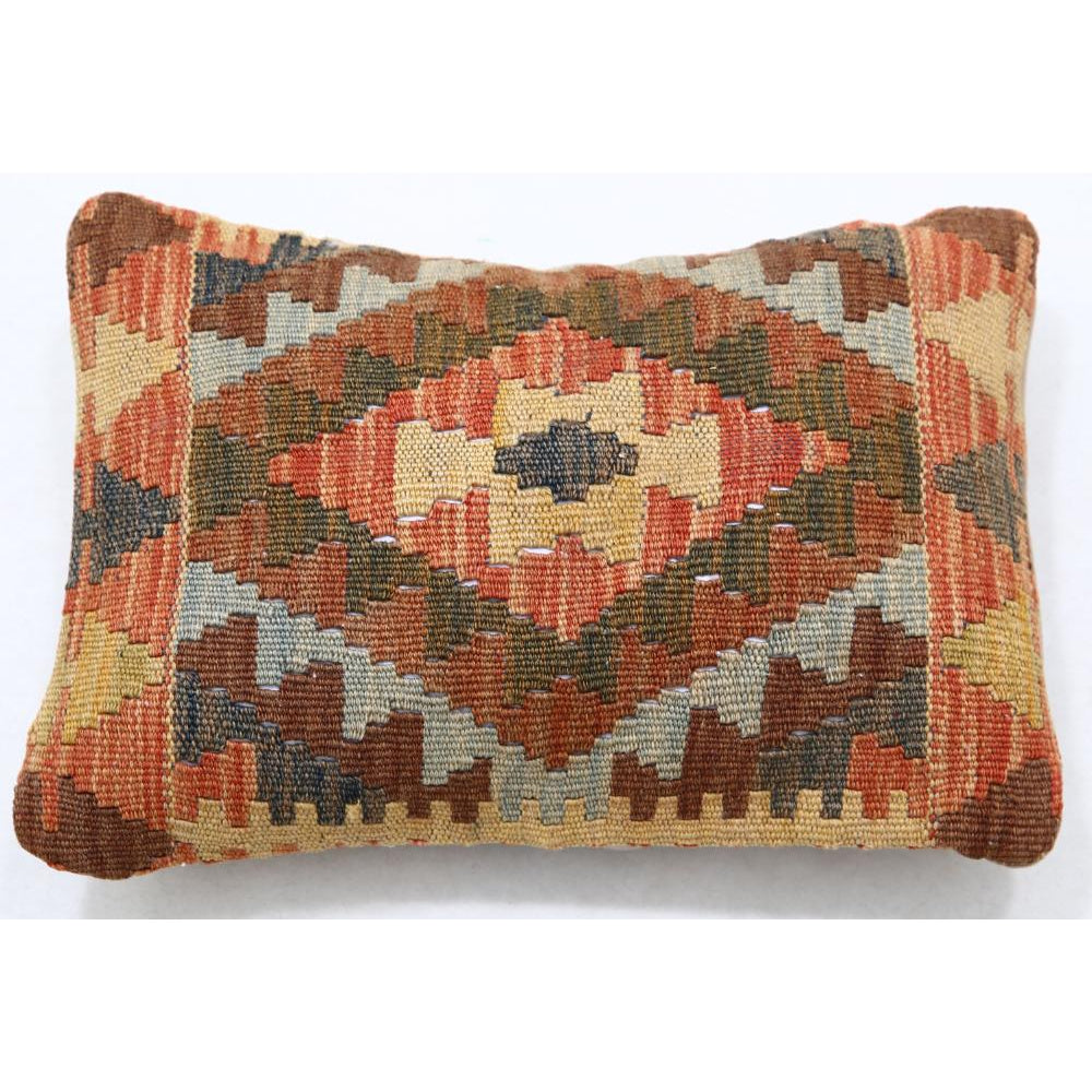 Hand Woven Tribal  Wool Pillow - 1'0'' x 1'5''