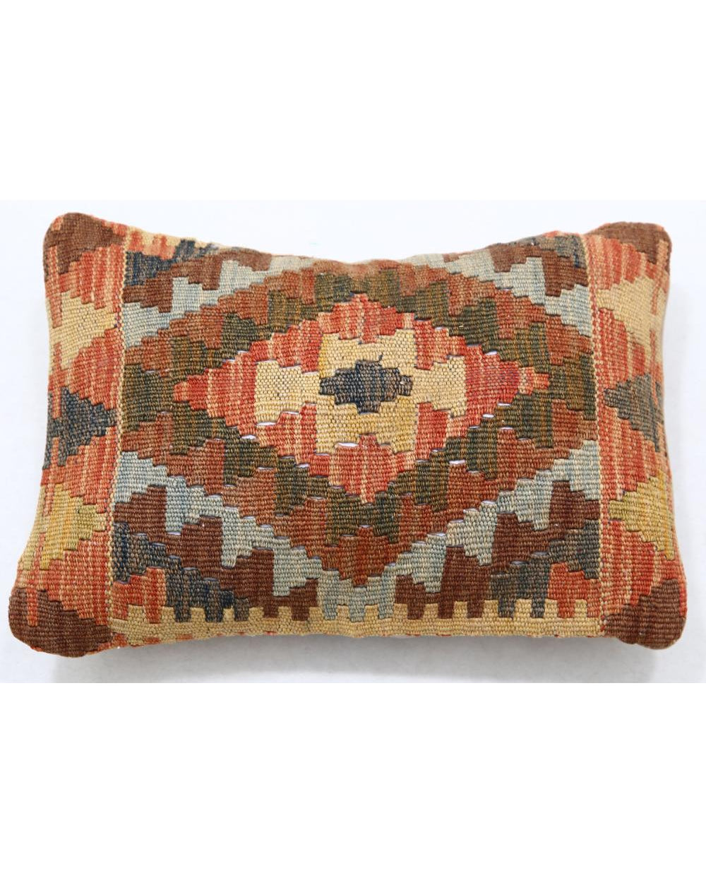 Hand Woven Tribal  Wool Pillow - 1'0'' x 1'5''