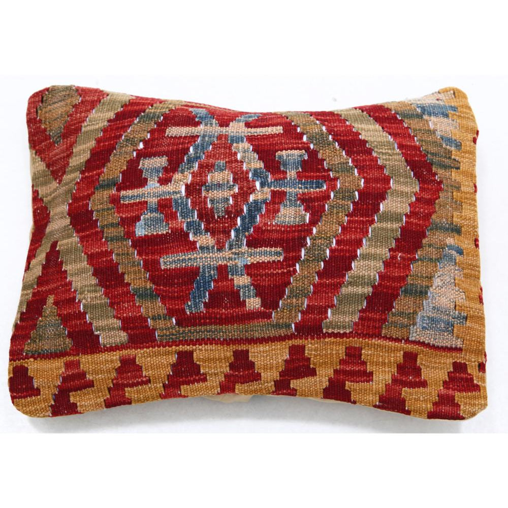 Hand Woven Tribal  Wool Pillow - 1'0'' x 1'5''