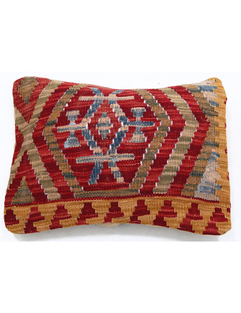 Hand Woven Tribal  Wool Pillow - 1'0'' x 1'5''