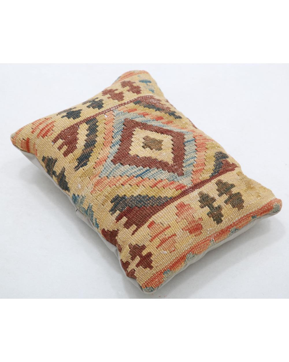 Hand Woven Tribal  Wool Pillow - 1'0'' x 1'5''