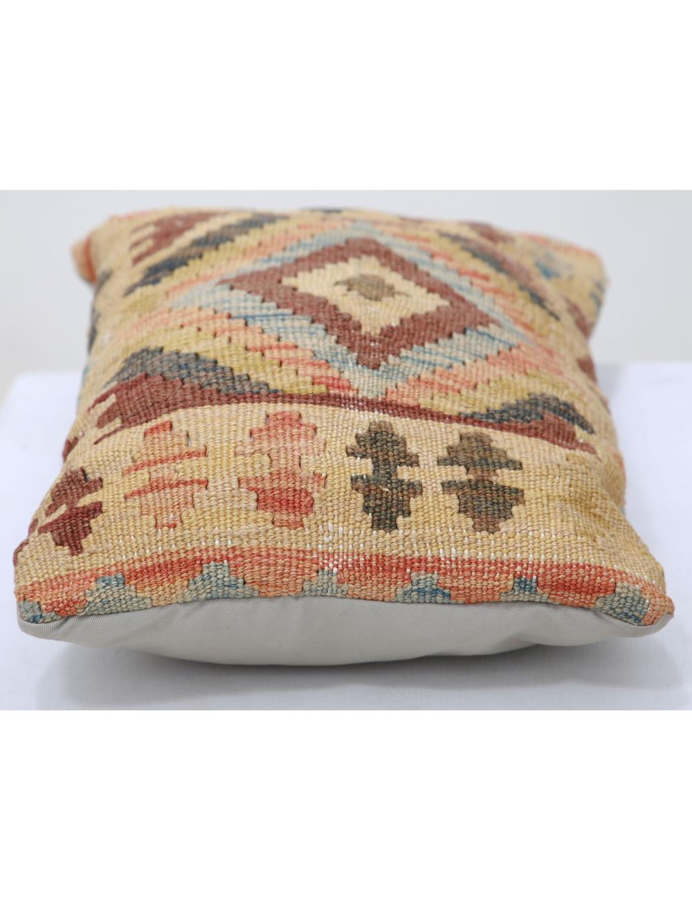 Hand Woven Tribal  Wool Pillow - 1'0'' x 1'5''