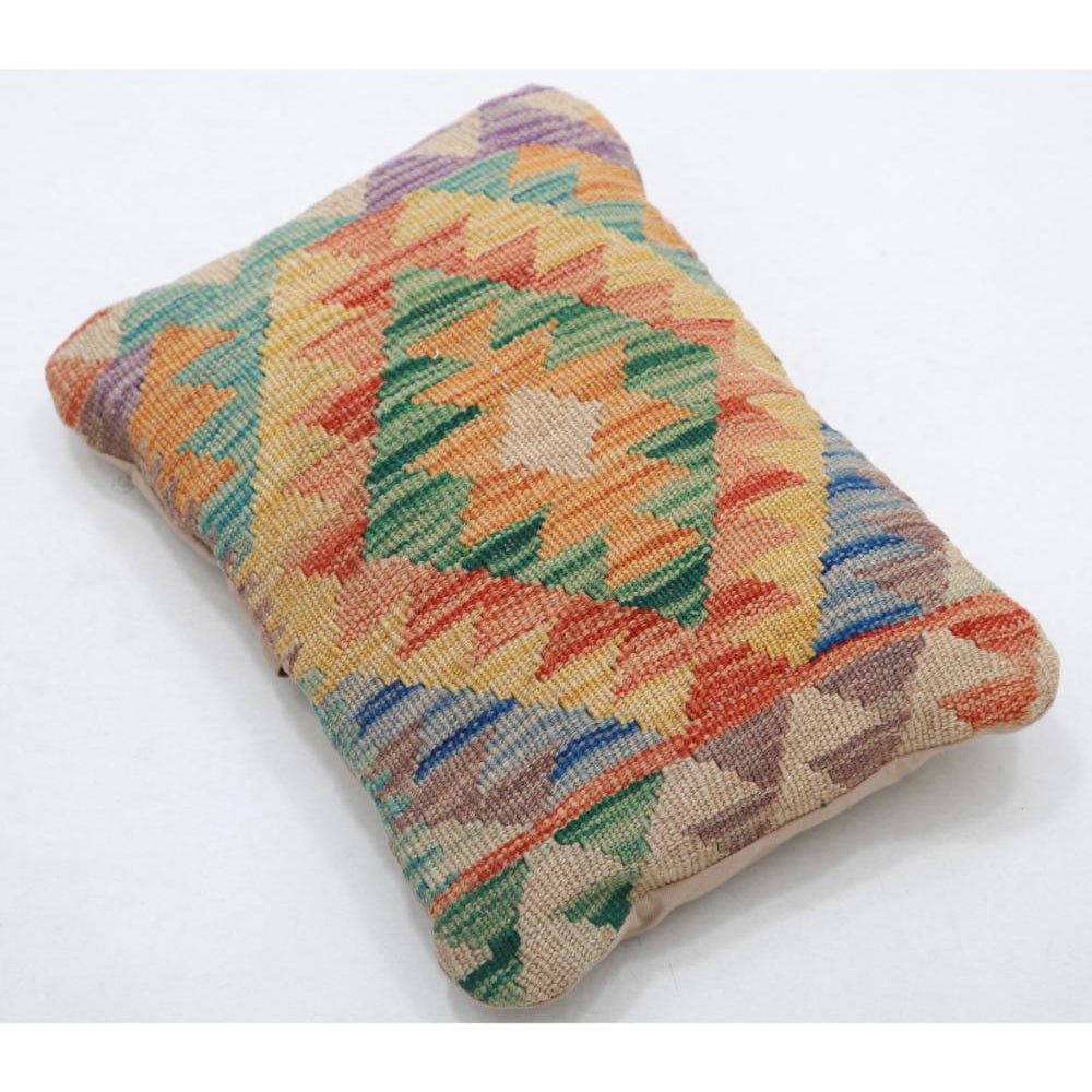 Hand Woven Tribal  Wool Pillow - 1'0'' x 1'5''