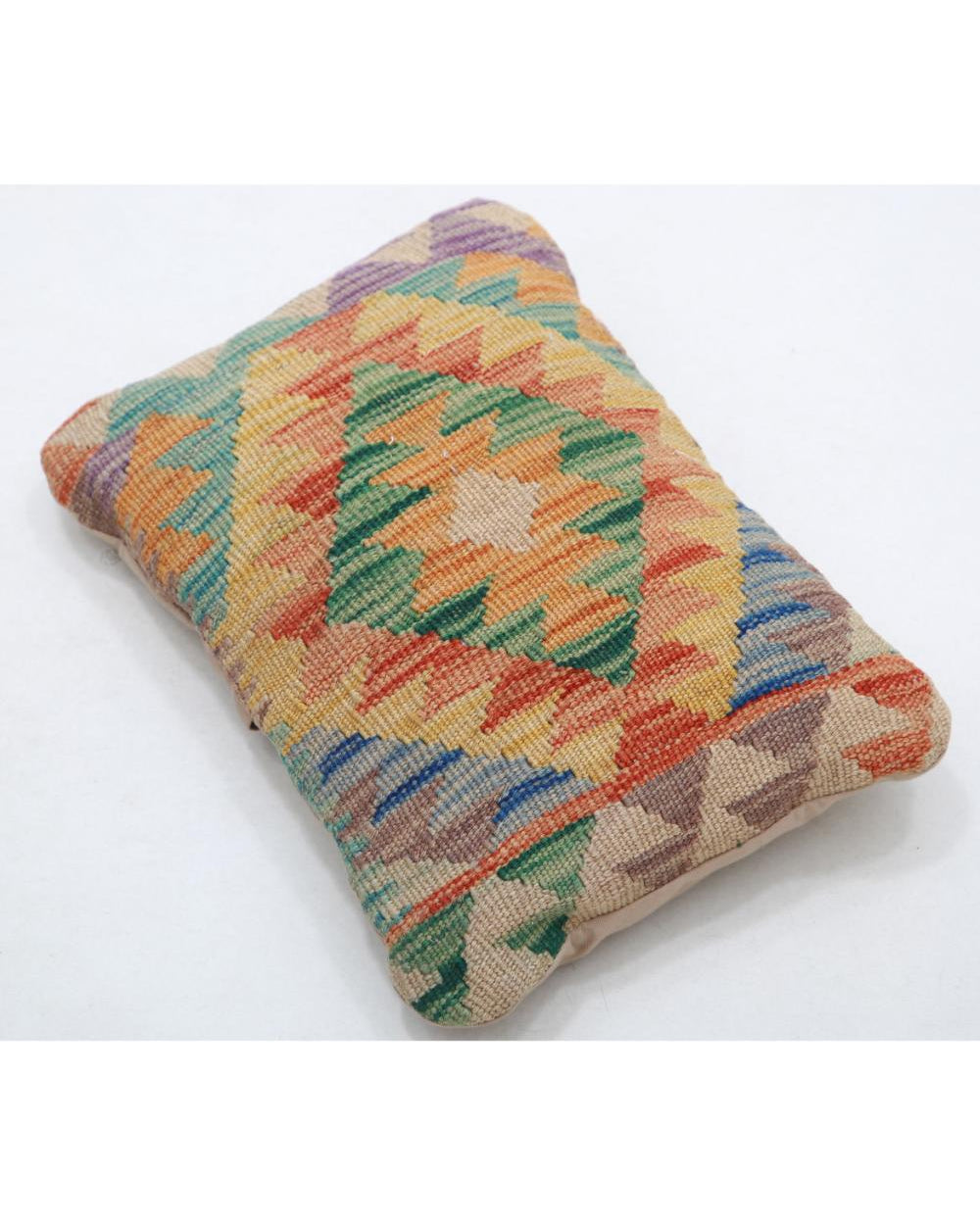 Hand Woven Tribal  Wool Pillow - 1'0'' x 1'5''