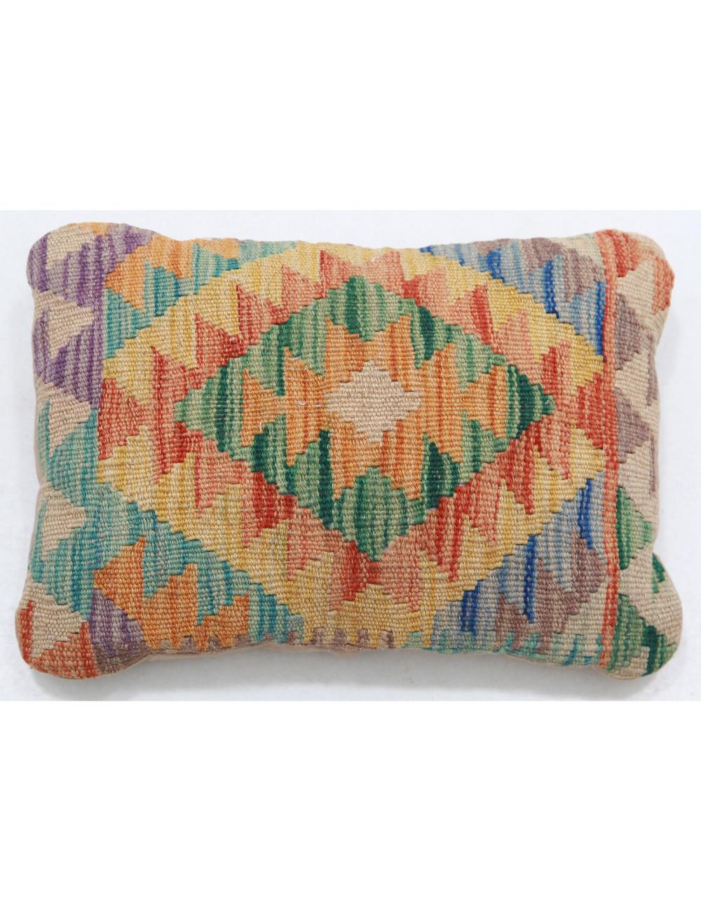 Hand Woven Tribal  Wool Pillow - 1'0'' x 1'5''