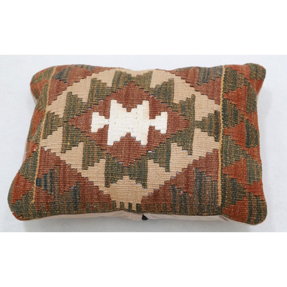 Hand Woven Tribal  Wool Pillow - 1'0'' x 1'5''