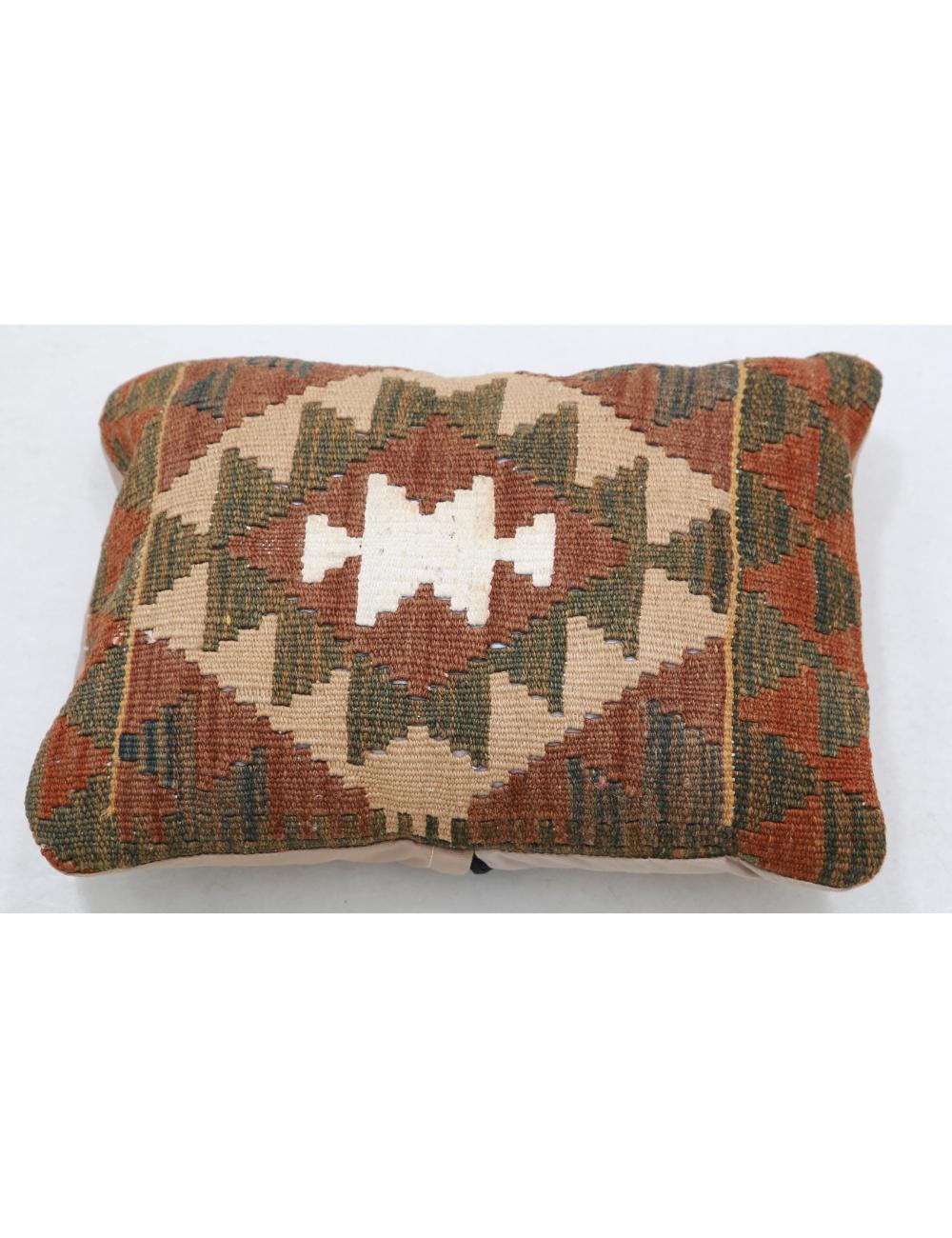 Hand Woven Tribal  Wool Pillow - 1&#39;0&#39;&#39; x 1&#39;5&#39;&#39;