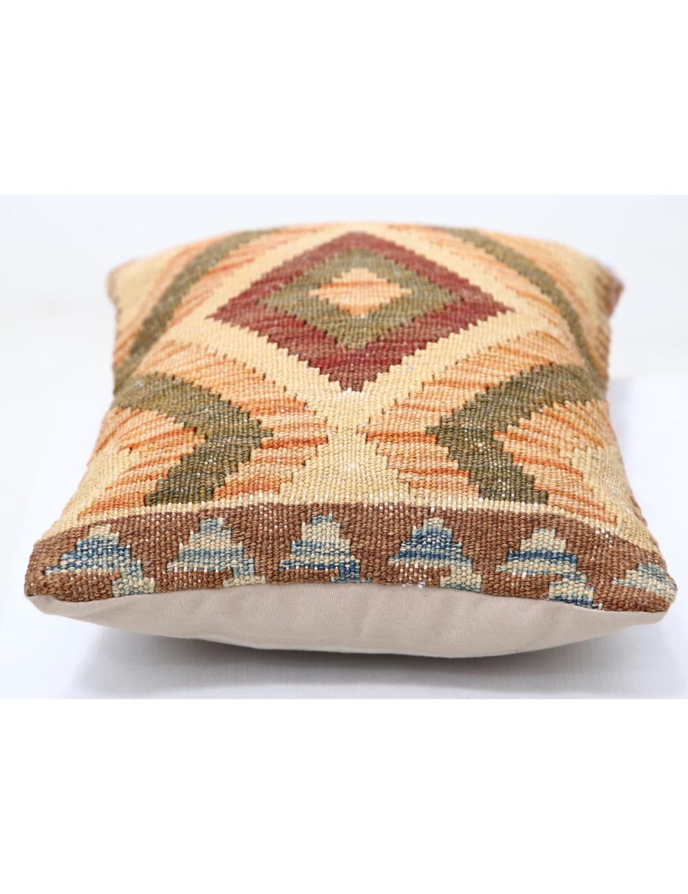 Hand Woven Tribal  Wool Pillow - 1'0'' x 1'5''