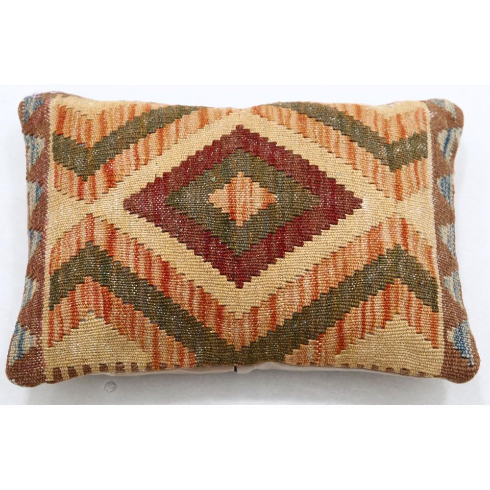 Hand Woven Tribal  Wool Pillow - 1'0'' x 1'5''