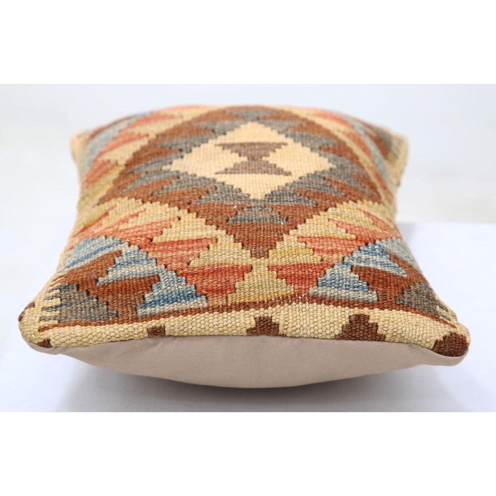 Hand Woven Tribal  Wool Pillow - 1'0'' x 1'5''