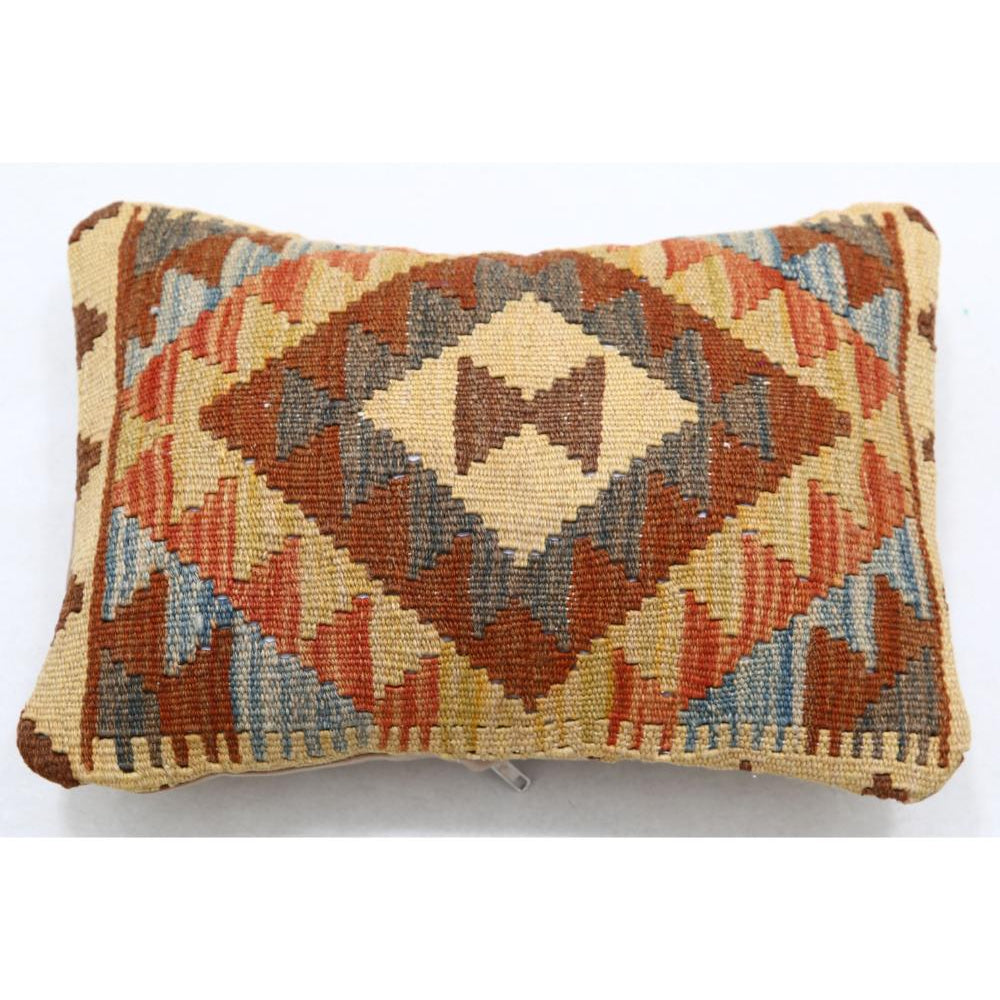 Hand Woven Tribal  Wool Pillow - 1'0'' x 1'5''