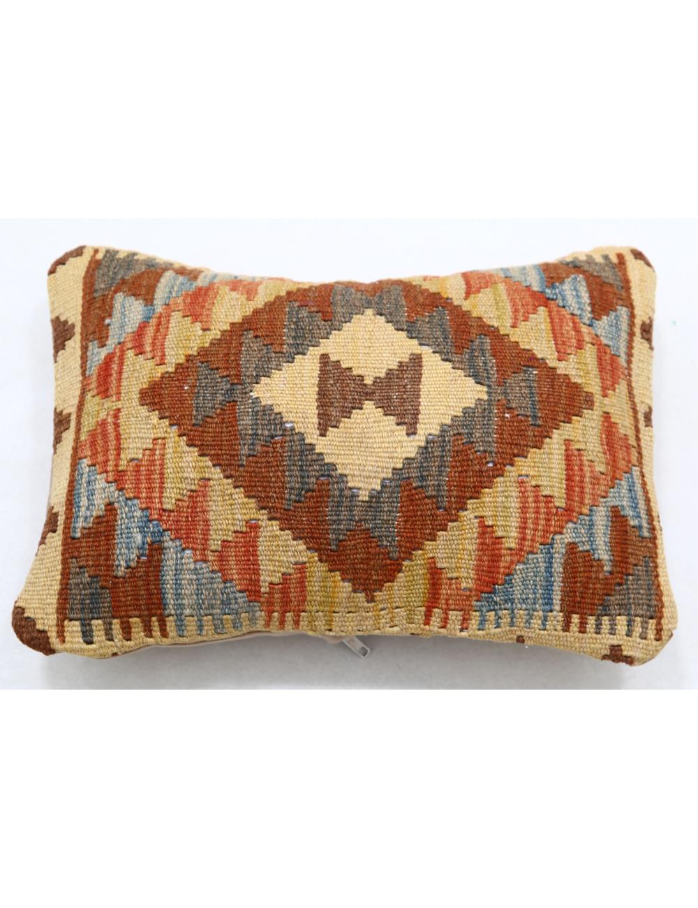 Hand Woven Tribal  Wool Pillow - 1'0'' x 1'5''