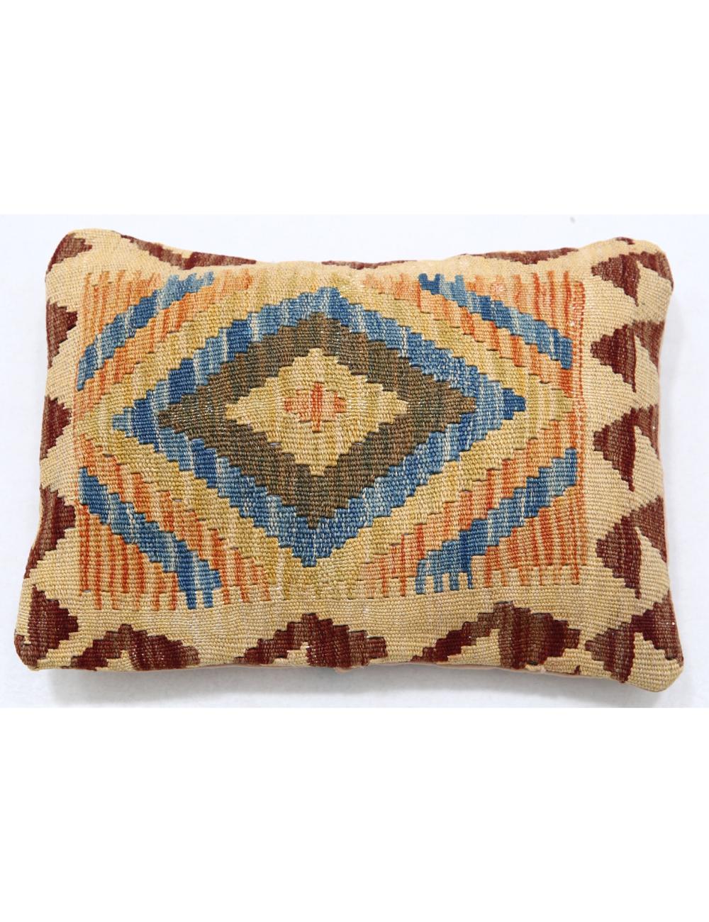 Hand Woven Tribal  Wool Pillow - 1'0'' x 1'5''
