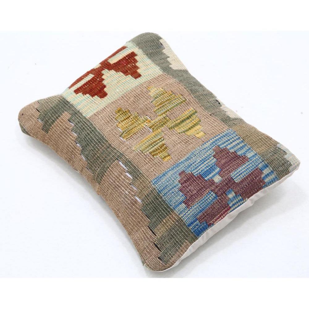 Hand Woven Tribal  Wool Pillow - 1'0'' x 1'5''