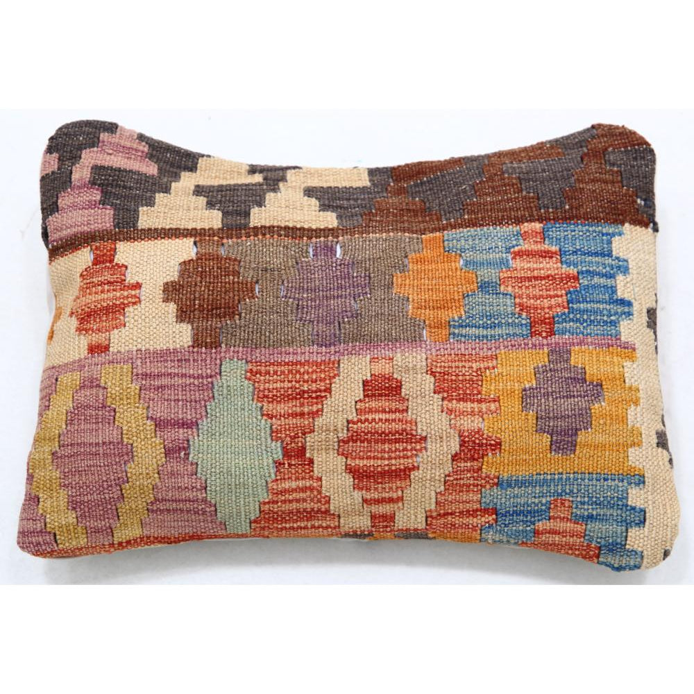 Hand Woven Tribal  Wool Pillow - 1'0'' x 1'5''