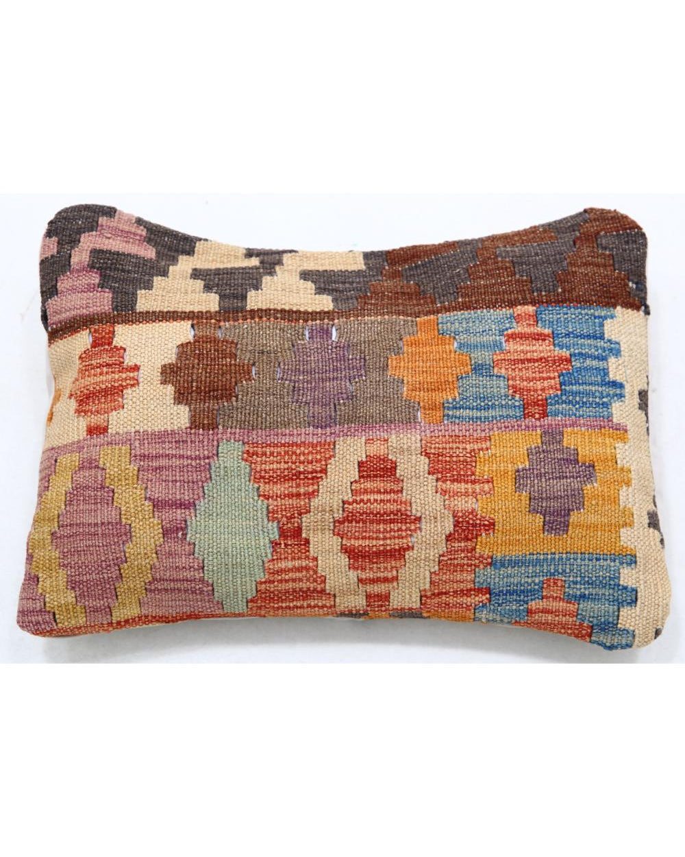 Hand Woven Tribal  Wool Pillow - 1'0'' x 1'5''