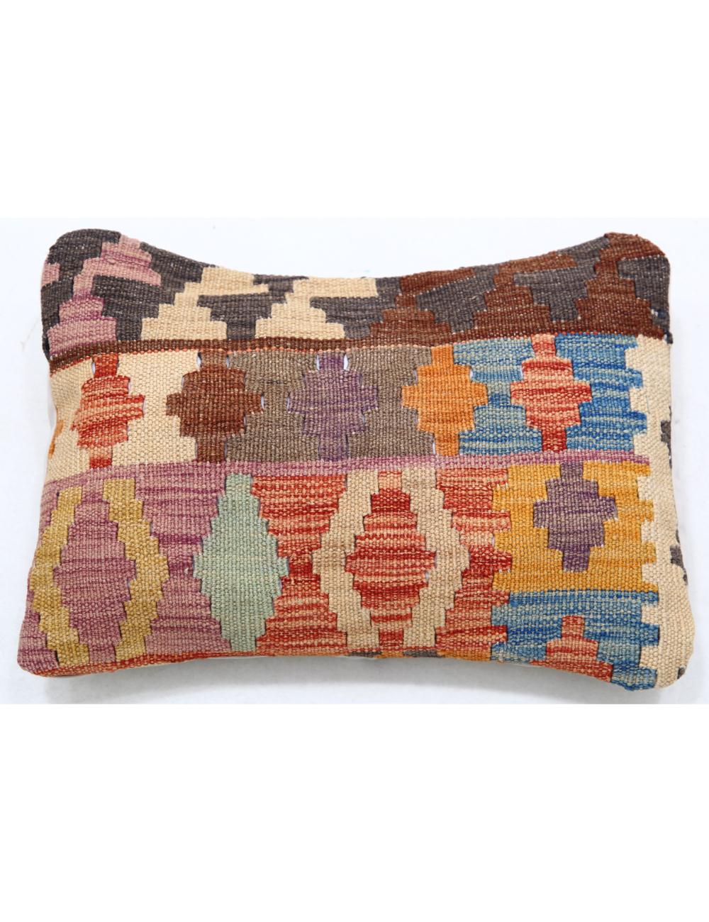 Hand Woven Tribal  Wool Pillow - 1'0'' x 1'5''