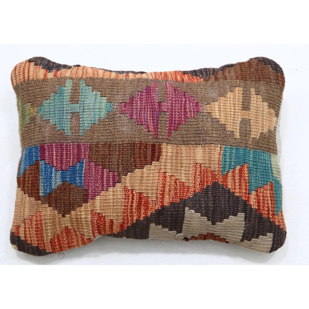 Hand Woven Tribal  Wool Pillow - 1'0'' x 1'5''
