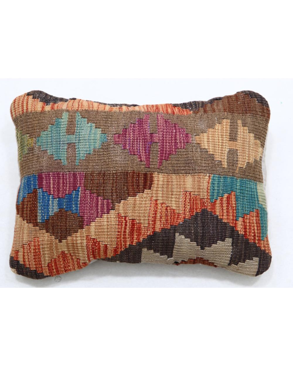 Cojín de lana tribal tejido a mano - 1'0'' x 1'5''