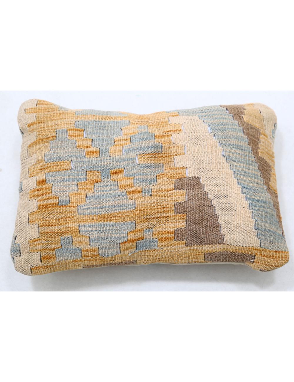 Hand Woven Tribal  Wool Pillow - 1&#39;0&#39;&#39; x 1&#39;5&#39;&#39;