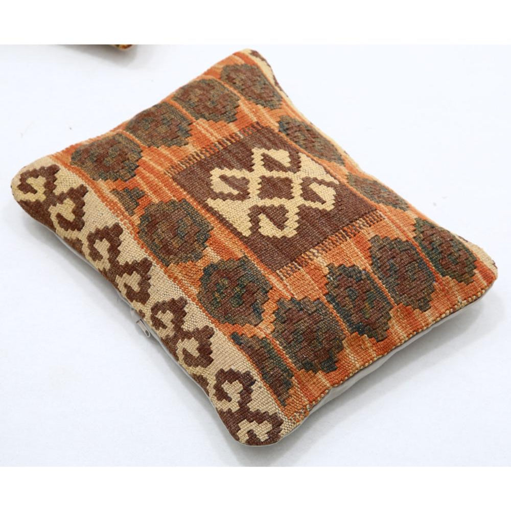 Hand Woven Tribal  Wool Pillow - 1'0'' x 1'5''